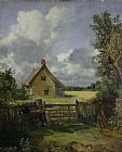 John Constable Cottage in a Cornfield