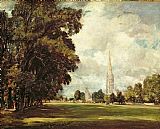 John Constable Salisbury Cathedral from Lower Marsh Close