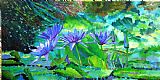 John Lautermilch Harmony of Purple and Green