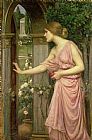 John William Waterhouse Psyche entering Cupid's Garden