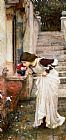 John William Waterhouse The Shrine