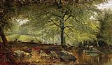 Joseph Adam Deer in a Wood