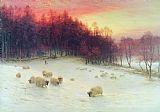 Joseph Farquharson When the West with Evening Glows