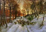 Joseph Farquharson Glowed with Tints of Evening Hours