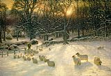 Joseph Farquharson The Shortening Winters Day is Near a Close