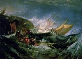 Joseph Mallord William Turner Wreck of a Transport Ship