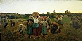 Jules Breton Calling in the Gleaners