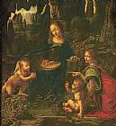 Leonardo da Vinci Madonna Of The Rocks