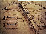 Leonardo Da Vinci Design for a Giant Crossbow
