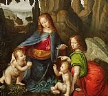 Leonardo da Vinci Madonna Of The Rocks