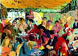 Leroy Neiman Cafe Rive Gauche