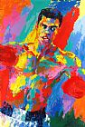 Leroy Neiman Muhammad Ali Athlete of The Century, (remarqued)