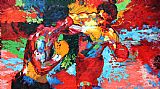 Leroy Neiman Rocky vs Apollo