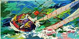 Leroy Neiman Yawl Sailing