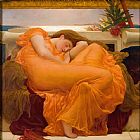 Lord Frederick Leighton Flaming June