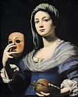 Lorenzo Lippi Woman with a Mask