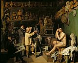 Louis Leopold Boilly The Studio of Jean Antoine Houdon