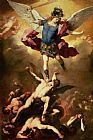 Luca Giordano Archangel Michael overthrows the rebel angel