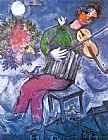 Marc Chagall The Blue Violinist