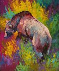 Marion Rose Climbing The Bank - Grizzly Bear