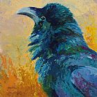 Marion Rose Raven Study