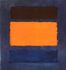 Mark Rothko Untitled Brown And Orange on Maroon