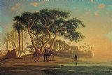 Narcisse Berchere Arab Oasis
