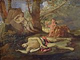 Nicolas Poussin Echo and Narcissus