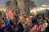 Nicolas Poussin Moses Striking Water from the Rock