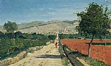 Paul Camille Guigou Landscape in Provence
