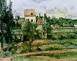 Paul Cezanne Moulin de la Couleuvre at Pontoise