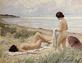 Paul Fischer Summer on the Beach