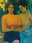 Paul Gauguin Tahiti Two Tahitian Women