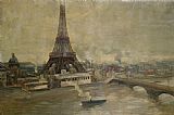 Paul Louis Delance The Construction of the Eiffel Tower
