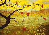 Paul Ranson Apple Tree with Red Fruit
