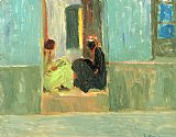 Pedro Figari Negras En La Puerta O Negras En Zaguan