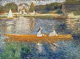 Pierre Auguste Renoir Boating on the Seine