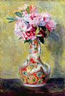 Pierre Auguste Renoir Bouquet in a Vase