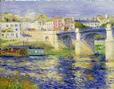 Pierre Auguste Renoir Bridge at Chatou