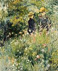 Pierre Auguste Renoir Conversation in a Rose Garden