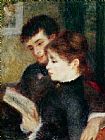 Pierre Auguste Renoir Couple Reading