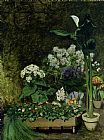 Pierre Auguste Renoir Flowers in a Greenhouse