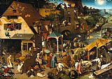 Pieter Bruegel Netherlandish Proverbs