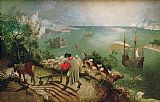 Pieter the Elder Bruegel Landscape with the Fall of Icarus