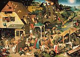 Pieter the Elder Bruegel The Blue Cloak