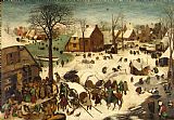 Pieter the Elder Bruegel The Numbering at Bethlehem