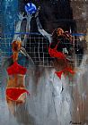 Pol Ledent Playing Volley