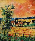 Pol Ledent Red Poppies In Gendron