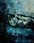 Pol Ledent Village in winter