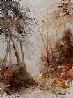 Pol Ledent Watercolor Misty Path